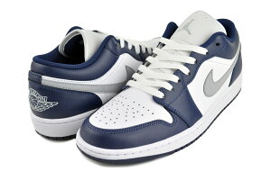 ȊN[|s!!yiCL GAW[_ 1 [zNIKE AIR JORDAN 1 LOW white/wolf grey-midnight navy 553558-141 zCg EtO[ ~bhiCglCr[ Xj[J[ AJ1