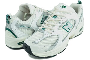 [ 15܂ł̒ōŒZ!! ] yj[oX 530zNEW BALANCE MR530SX width D WHITE GREEN fB[X Xj[J[ zCg O[ ABZORB bV