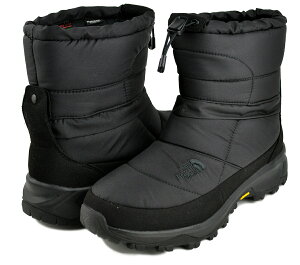 お得な割引クーポン発行中!!【ザ・ノース・フェイス デタッチャブル ヌプシ ブーティ】THE NORTH FACE DETACHABLE NUPTSE BOOTIE TNF BLACK/TNF BLACK nf52477-kk ブラック ウインター ブーツ 防水 ブーツ クロッ