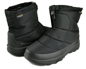 お得な割引クーポン発行中!!【ザ・ノース・フェイス ヌプシ ブーティ ウォータープルーフ VII ショート アークティック グリップ】THE NORTH FACE NUPTSE BOOTIE WP VII ARCTIC GRIP CORDURA BLACK/TNF BLACK nf52479