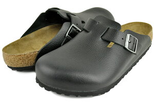 rPVgbN {Xg BS M[tBbg Be[W Ebh ubN BIRKENSTOCK BOSTON BS (REGULAR FIT) VINTAGE WOOD BLACK 1023458