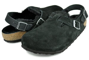 rPVgbN gLI CTCh VAO M[tBbg ubN BIRKENSTOCK TOKIO INSIDE SHEARLING (REGULAR FIT) BLACK 1028358
