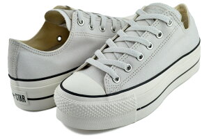 Ro[X I[X^[(R) tebh PS OX Vo[ O[ CONVERSE ALL STAR LIFTED PS OX SLV.GRY 31314291