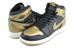 iCL GAW[_ 1 g nC OG GS ubN ^bNS[h ZC NIKE AIR JORDAN 1 RETRO HIGH OG GS blk/metallic gold-sail fd1437-071