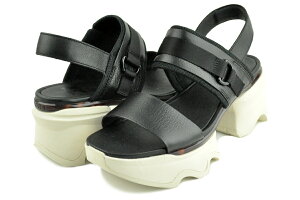 \ LleBbN CpNg XOobN q[ T_ SOREL KINETIC IMPACT SLINGBACK HEEL SANDAL BLACK CHALK/NOIR CRAIE nl4951-012