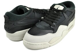 [最短即日発送!! & お得なクーポン!!] ナイキ エアジョーダン 4 RM ブラック ライトボーン ダークグレー NIKE AIR JORDAN 4 RM blk/light bone-dark grey fq7939-001