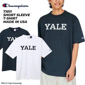 チャンピオン ティーテンイレブン ショートスリーブ Tシャツ イェール MADE IN USA Champion T1011 SHORT SLEEVE T-SHIRT YALE MADE IN USA c5-b306