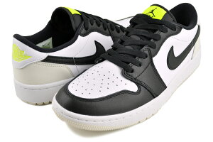 ナイキ エアジョーダン 1 ロー ゴルフ ホワイト ファントム ボルト NIKE AIR JORDAN 1 LOW GOLF wht/blk-phantom-volt dd9315-108
