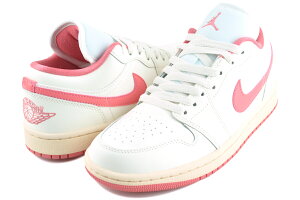 iCL EBY GAW[_ 1 [ ZC sN\g OAoACX NIKE WMNS AIR JORDAN 1 LOW sail/pink salt-guava ice dc0774-109