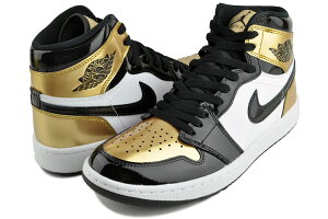 iCL GAW[_ 1 nC St ubN ^bNS[h zCg NIKE AIR JORDAN 1 HIGH GOLF blk/metallic gold-wht dq0660-002