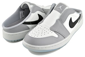 iCL GAW[_ ~[ St EtO[ ubN ZC NIKE AIR JORDAN MULE GOLF wolf grey/blk-sail fj1214-004