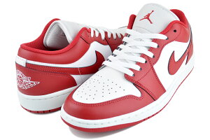 ナイキ エアジョーダン 1 ロー サミットホワイト バーシティレッド NIKE AIR JORDAN 1 LOW summit wht/varsity red 553558-166
