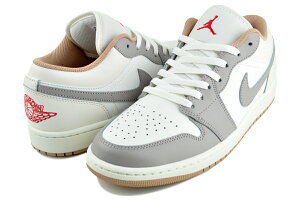 iCL GAW[_ 1 [ ZC t@C[bh JbWO[ NIKE AIR JORDAN 1 LOW sail/fire red-college grey 553558-169