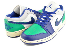 ナイキ エアジョーダン 1 ロー セイル ディープロイヤルブルー NIKE AIR JORDAN 1 LOW sail/deep royal blue 553558-147