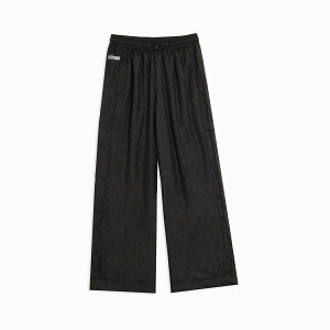ubNsN [ × v[} T7 bNXh gbN pc v[}ubN PUMA ROSE T7 RELAXED TRACK PANTS PUMA BLACK 633796-01