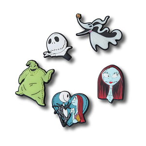 [ 15���܂ł̒����ōŒZ��������!! ] �N���b�N�X �W�r�b�c �i�C�g���A�[�E�r�t�H�A�E�N���X�}�X 5�p�b�N crocs JIBBITZ NIGHTMARE BEFORE XMAS 5 PACK 10015773