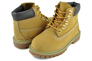 eBo[h gh[Y v~A 6C` [X EH[^[v[t u[c EB[g Timberland TODDLERS PREMIUM 6INCH LACE WATERPROOF BOOT WHEAT 12809-713
