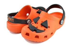 NbNX NVbN WbN I[ ^ Cg NbO LbY IW crocs CLASSIC JACK O LANTERN LIGHTS CLOG KIDS ORANGE 211685-810