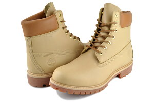ティンバーランド プレミアム 6インチ レース ウォータープルーフ ブーツ ミディアム ベージュ フルグレイン Timberland PREMIUM 6INCH LACE WATERPROOF BOOT MEDIUM BEIGE FULL GRAIN a2p6w-en2