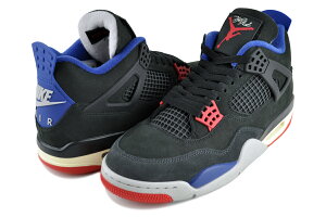 iCL GAW[_ 4 g AGA ubN t@C[bh fB[vCu[ NIKE AIR JORDAN 4 RETRO RARE AIR blk/fire red-deep royal blue fv5029-003
