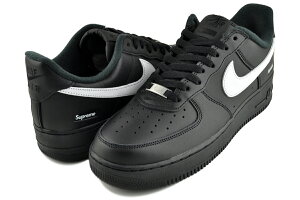 ナイキ × シュプリーム エアフォース 1 ロー ブラック ホワイト NIKE AIR FORCE 1 LOW / SUPREME blk/wht-blk cu9225-002