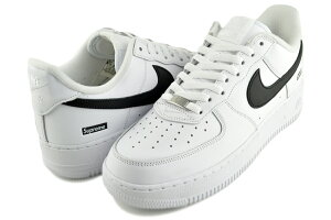 ナイキ × シュプリーム エアフォース 1 ロー ホワイト ブラック NIKE AIR FORCE 1 LOW / SUPREME wht/blk-wht cu9225-102