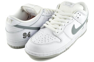 [ 15���܂ł̒����ōŒZ��������!! ] �i�C�L × �V���v���[�� SB �_���N ���[ OG QS �z���C�g ���^���b�N�V���o�[ NIKE SB DUNK LOW OG QS SUPREME wht/metallic silver-wht hq8487-100