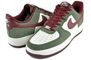 iCL GA tH[X 1 07 LV8 J[SJ[L _[N`[bh NIKE AIR FORCE 1 07 LV8 cargo khaki/dark team red fq8714-302