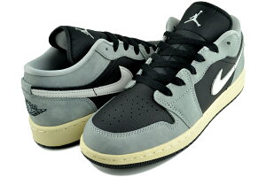 [ 15���܂ł̒����ōŒZ��������!! ] �i�C�L �G�A �W���[�_�� 1 ���[ SE(GS) ���C�g�X���[�N�O���[ �u���b�N �Z�C�� NIKE AIR JORDAN 1 LOW SE(GS) lt smoke grey/blk-sail hq2021-012