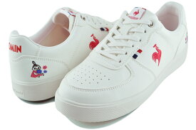 [ ポイント5倍&最大2000円OFFクーポン ] ルコックスポルティフ LCS ニーム ムーミン ホワイト レッド le coq sportif LCS NIMES MOOMIN WHITE/RED lu6ssn16lz-whrd