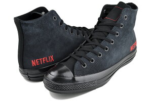 [�ŒZ��������!! & �����ȃN�[�|��!!] �R���o�[�X �I�[���X�^�[ �G�C�W�h �n�C �l�b�g�t���b�N�X �u���b�N CONVERSE ALL STAR AGED HI / NETFLIX BLACK(31317100) 1se927