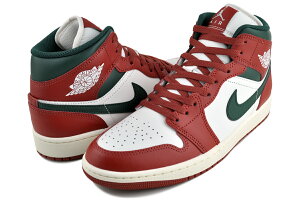 [ �|�C���g5�{&�ő�2000�~OFF�N�[�|�� ] �i�C�L �G�A �W���[�_�� 1 �~�b�h �Z�C�� �~�b�h�i�C�g�O���[�� NIKE AIR JORDAN 1 MID sail/midnight green dq8426-105