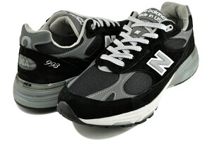 [ �|�C���g5�{&�ő�2000�~OFF�N�[�|�� ] �j���[�o�����X MR993BK ���C�h �C�� U.S.A ���C�h 2E �u���b�N �O���[ �z���C�g NEW BALANCE MR993BK MADE IN U.S.A. width: 2E BLACK GRAY WHITE mr993bk-2e