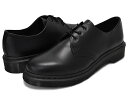 お得な割引クーポン発行中!!【ドクターマーチン 3ホール ギブソン 1461】【R14345001】Dr.Martens 1461 3EYE GIBSON MONO BLACK カジュアルシューズ ブーツ メンズ ブラック レザー バウンジングソール