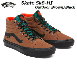 yVANS/oYz y{Kiz SKATE SK8-HI XP[g nC Xj[J[ V[Y nCJbg AEghA Y j USf @Y OUTDOOR BROWN/BLACK VN0A5FCCY49