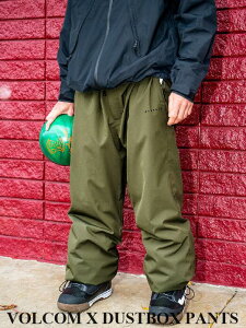 50%It z yVOLCOM /{Rz y{Kiz 23-24 VOLCOM X DUSTBOX PANTS _Xg{bNX R{ SNOW WEAR PANTS pc Xm[{[h XL[ EFA Xg[g Xm{ Y MIL MILITARY ~^[