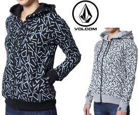 【国内正規品】【 VOLCOM 】 日本限定 CROSS OVER ZIP HOODIE クロス オーバー ジップ フーディー パーカー フード ボルコム ヴォルコム スケート レディース ウィメンズ 女性用 B31415JB 女の子 ガール GIRL WOMEN WOMEN'S LADY LADY's