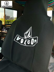 【 VOLCOM / ボルコム 】 2024 PISTOL STONE DRIVER SEAT COVER BLK BLACK ブラック 黒 ピストル ストーン ドライバー シート カバー ネオプレーン サーフィン カー用品 車 車内 クルマ スノボ スノーボード 防水 自動車 マリン レジャー用品 24-25 D67223JA