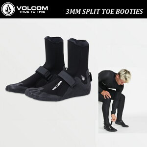 【 日本正規品 】【 送料無料 】 2023 Volcom 3mm SPLIT TOE BOOTIES BLACK WETSUITS A9932200 ボルコム スプリット トゥ ブーティーズ ブーツ サーフィン サーフ ウェットスーツ BLK ブラック フルスーツ 大人 