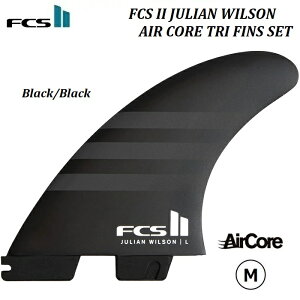 yKiE L[z_[v[gz FCS II FIN THRUSTERS FCS II JW PC AirCore Tri Fin set MEDIUM - M BLACK / BLACK Julian Wilson 's GtV[GX 2 c[ WA EB\ ubN  GARA