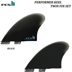 y KiE EFCSII L[z_[ v[g z FCS II FIN PERFORMER KEEL Twin Fins PC Set L-XL BLACK ubN GtV[GX 2 c[ ptH[}[ L[ cC tB FCS2 FCSII RM Rob Machado