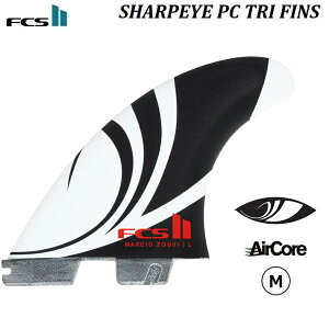 yKi L[z_[v[gz FCS II FIN THRUSTERS SHARPEYE PC Carbon Tri Set MEDIUM- M AIRCORE BLACK WHITE GtV[GX 2 c[ V[vAC s[V[ gC tB XX^[ FCS2 FCSII ubN 