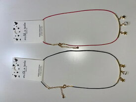 【スマートレター(メール便)ご指定で全国一律送料180円】 ★milk&soda★ ミルク アンド ソーダ STAR & STONE ROPE NECKLACE スター アンド ストーン ロープ ネックレス akubi あくび MSN14003B キッズ 子供用 アクセサリー