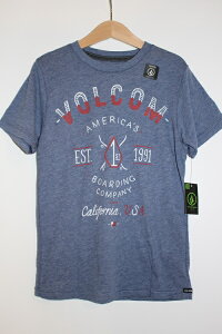 �yVOLCOM KIDS/�{���R�� �L�b�Y�z �s�ǐՉ\���[����(���^�[�p�b�N���C�g)���w��őS���ꗥ����370�~�t�@Merica S/S Tee Little Youth ���g�� ���[�X �{���R�� �L�b�Y �e�B ���H���R�� Modern Fit ���_�� 