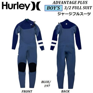 Ki WptBbg y {[CY TCY z2023 HURLEY WETSUITS n[[ EFbgX[c BOY'S ADVANTAGE PLUS 3/2 mm FULL SUIT BOYS 197 u[ zCg tX[c JAPAN FIT KIDS GIRLS q WjA Lb