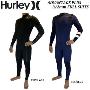 Ki WptBbgy Y z2025 HURLEY WETSUITS n[[ EFbgX[c ADVANTAGE PLUS 3/2 mm FULL SUIT 010 BLACK 444 BLUE Ahoe[W V[W tX[c ubN u[ lCr[ W[