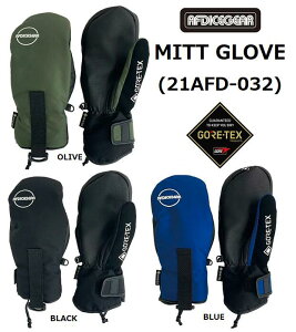 y 21-22 AFD ICE GEAR z MITT GLOVE GORE-TEX O[u ~g ~bg SAebNX Xm[{[h Xm{  GLOVE G[GtfB[ O[uX T[t Xm[ BLACK ubN  OLIVE I[u BLUE u[ 