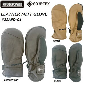 y  zy 22-23 AFD ICE GEAR GLOVE z LEATHER MITT GLOVE GORE-TEX LONDON TAN CAMEL BLACK U[ ~g ~bg O[u SAebNX Xm[{[h Xm{ XL[  T[t Xm[ h ^ L