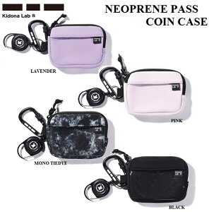 �y Kidona Lab / �L�h�i���{ �z �s�X�}�[�g���^�[(���[����)���w��őS���ꗥ����180�~/1�܂Łt (22-23) NEOPRENE PASS COIN CASE �l�I�v���[�� �p�X �R�C�� �P�[�X �� ���K �J�[�h ���[�P�[�X ���� ���\ 