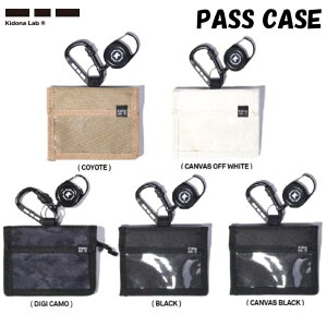 y Kidona Lab / Lhi{ z (25-26) PASS CASE pX P[X t tg K Jri Xm[{[h XL[ DIGI CAMO / COYOTE / CANVAS BLACK / CANVAS OFF WHITE 25SWK-K17FW